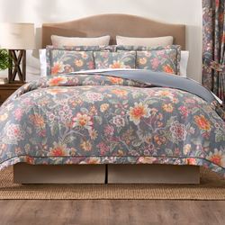 Mia Comforter Set Gray