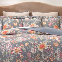 Mia Comforter Set Gray