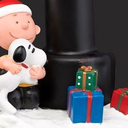Peanuts Lamp Post Nightlight Multi Warm