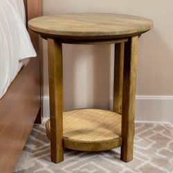 Haven Round Accent Table Natural