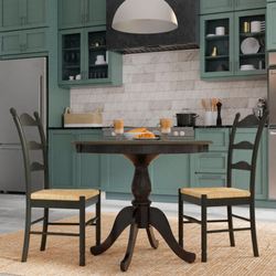 Fairview Dining Table Only Antique Black