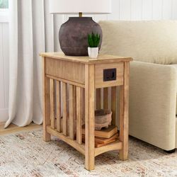 Larina Side Table Beige