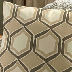 Abstract Allure Pillow Multi Earth 18 Square