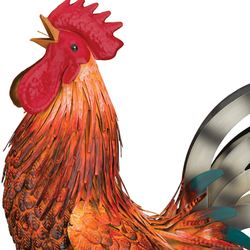 Sir Rooster Sculpture Multi Earth