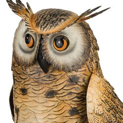 Oliver Owl Sculpture Multi Earth