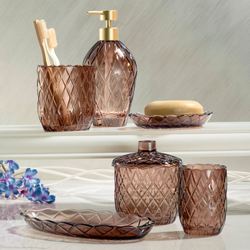 Bijou Lotion Soap Dispenser Brown