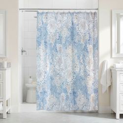 Camille Shower Curtain Blue 72 x 72