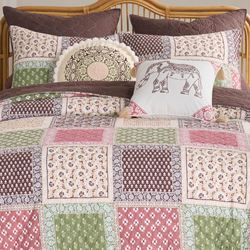 Priya Mini Quilt Set Multi Warm