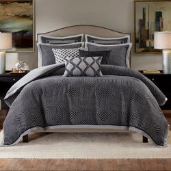 Shades of Serenity Comforter Bed Set Black