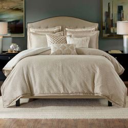 Shades of Serenity Comforter Bed Set Tan