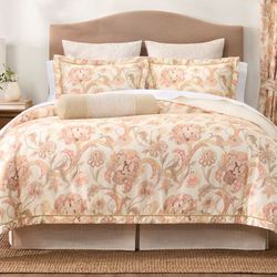 Eden Comforter Set Light Cream
