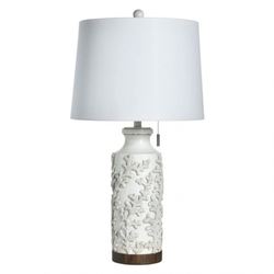 Oceanna Table Lamp Weathered White