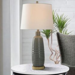 Oliver Table Lamp Gray