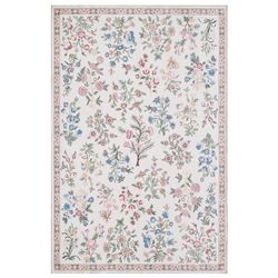 Bountiful Blooms Rectangle Rug Ivory