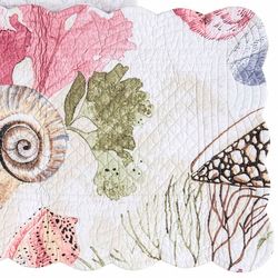 Vilano Bay Table Runner Multi Pastel 14 x 51