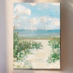 Balmy Breezes Canvas Wall Art Multi Cool