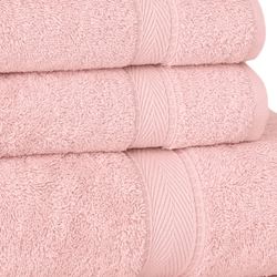 Sinemis Six Piece Bath Towel Set Six Piece Set
