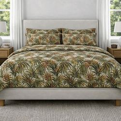 St Lucia Coverlet Multi Warm