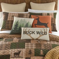 Green Forest Mini Quilt Set Multi Warm