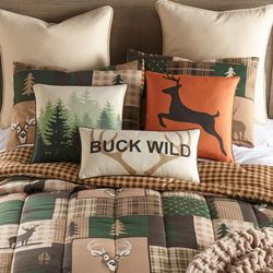 Green Forest Mini Comforter Set Multi Warm
