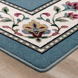 Savannah Vine Rectangle Rug Lapis