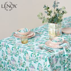Spice Village Rectangle Tablecloth Pastel Blue