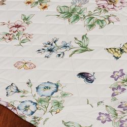 Butterfly Meadow Quilted Placemats Multi Pastel Set of Four