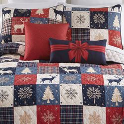 Noel Mini Quilt Set Red/Blue