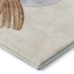 Frosty Friends Snowman Rectangle Rug Ivory