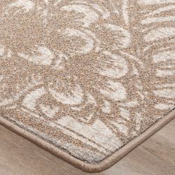 Winding Branches Rectangle Rug Taupe