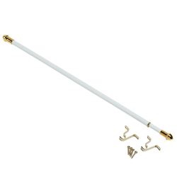 Fantasia Cafe Curtain Rod Set