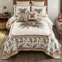 Pine Medallion Mini Quilt Set Multi Warm
