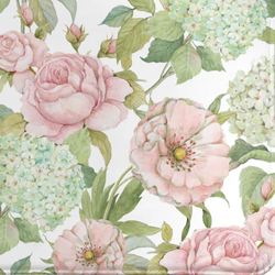 Hydrangea Garden Comfort Mat Multi Pastel 34 x 21