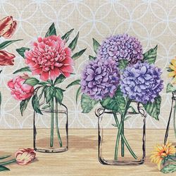 Garden Blooms Anti Fatigue Comfort Mat Gray 30 x 18