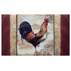 Morning Call Rubber Doormat Multi Warm 30 x 18