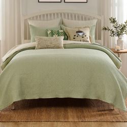 Zen Mini Coverlet Set Sage