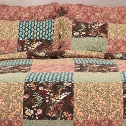 Hazel Mini Quilt Set Multi Warm