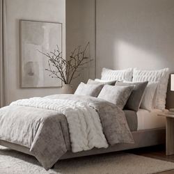 Winslow Mini Comforter Set Pewter