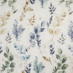 Morelia Sheer Curtain Panel Indigo