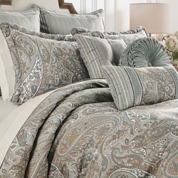 Raine Comforter Set Aqua Mist
