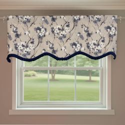 Owensboro Provance Valance Navy 50 x 17