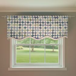 Harlequin Provance Valance Sea Glass 50 x 17