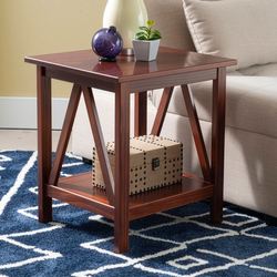 Titian End Table Natural Cherry