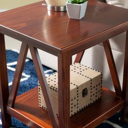 Titian End Table Natural Cherry