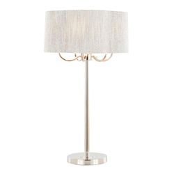 Lilly Table Lamp Polished Nickel