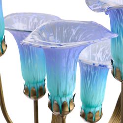 Calla Lily Bouquet Accent Lamp Purple