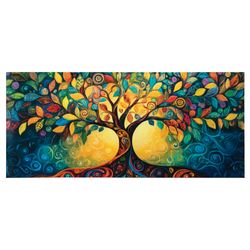 Eternal Tree of Life Wall Sculpture Multi Earth