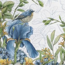 Blue Botanica Comfort Mat 34 x 21