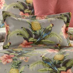 Polly Island Flanged Pillow Eucalyptus Rectangle