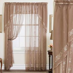 Emelia Swag Valance Pair 59 x 38